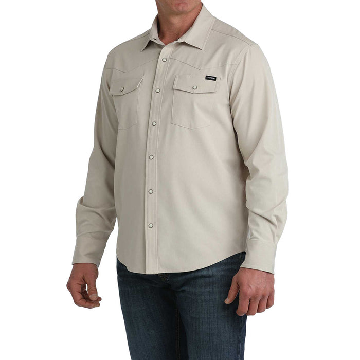 Cinch Men's Camp Khaki Snap Shirt