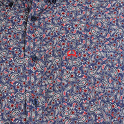 Cinch Men's Navy Mini Paisley ArenaFlex Button Down