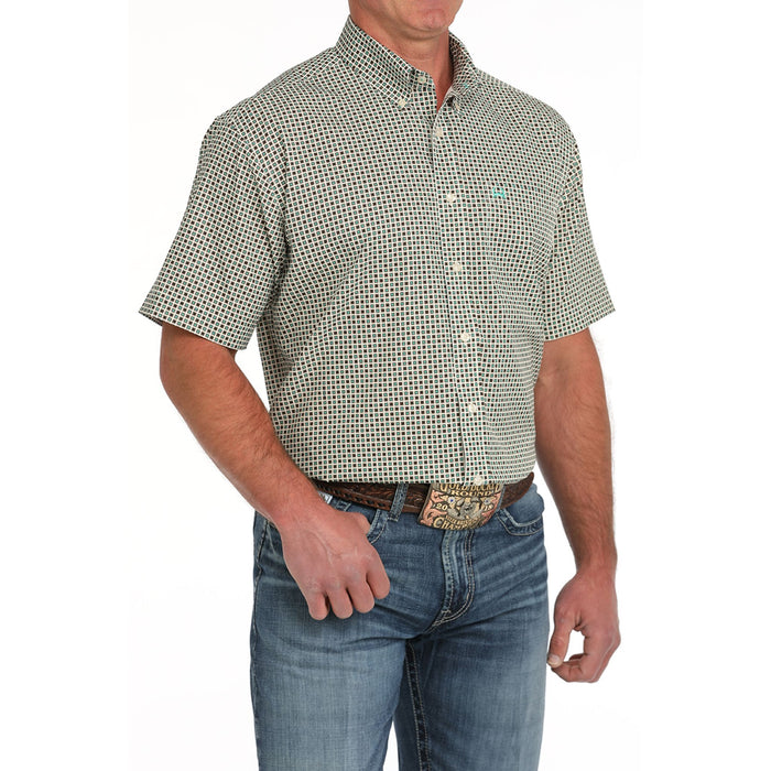 Cinch Men's Arenaflex Short Sleeve Button Down Shirt