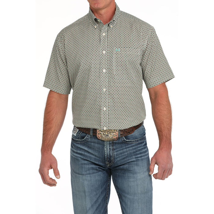 Cinch Men's Arenaflex Short Sleeve Button Down Shirt