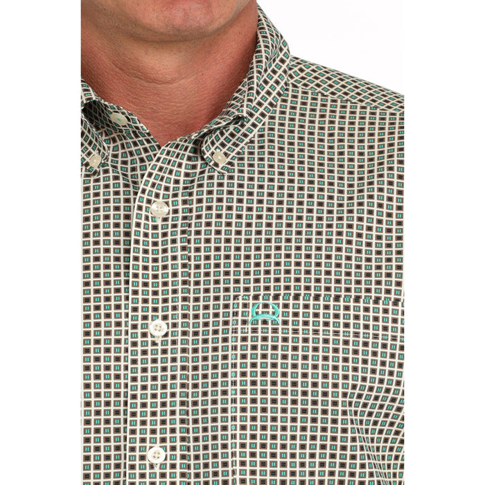 Cinch Men's Arenaflex Short Sleeve Button Down Shirt