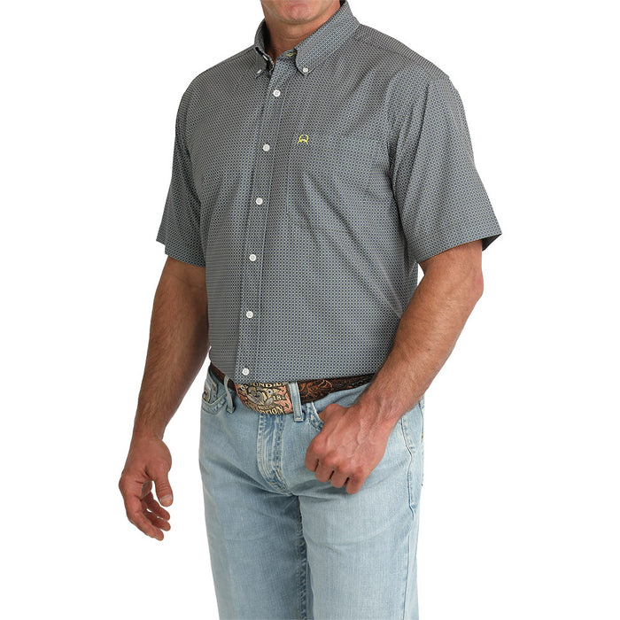 Cinch Men's Short Sleeve Grey ArenaFlex Shirt