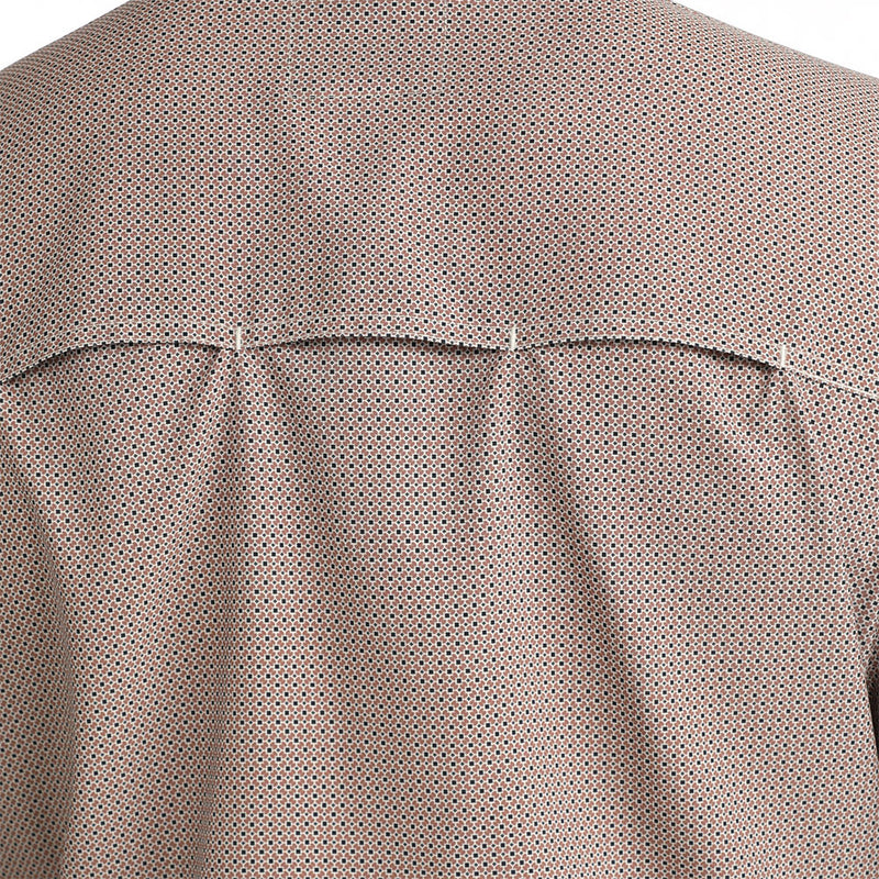 Cinch Men's Brown Printed ArenaFlex Short Sleeve Shirt