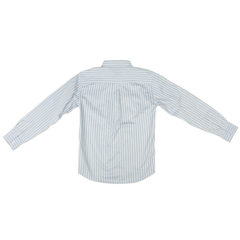 Cinch Boy's Light Blue Stripe Shirt