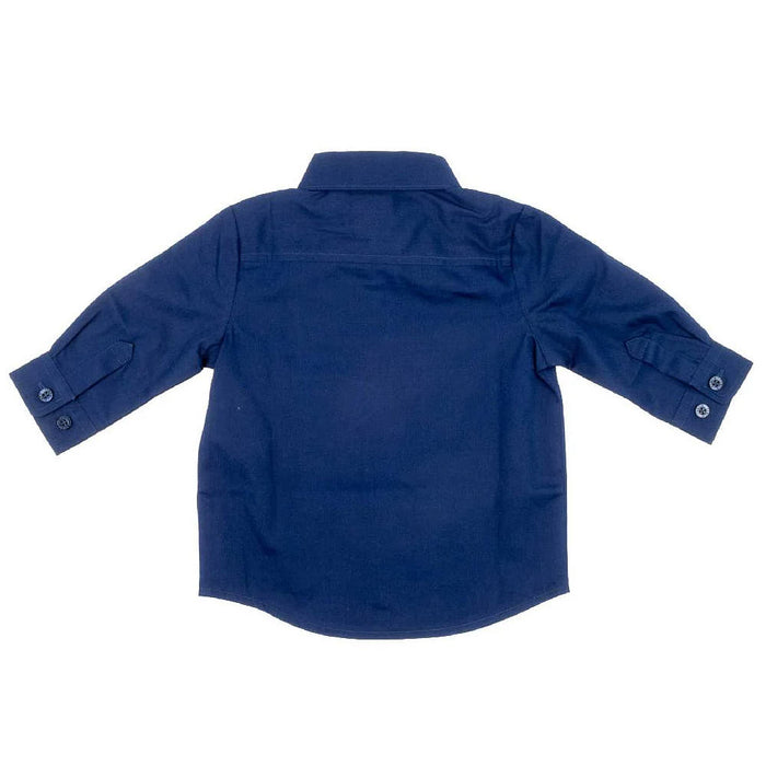 Cinch Infant Boy's Solid Royal Shirt
