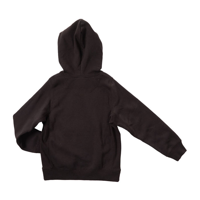 Cinch Boy's Brown Logo Fleece Hoodie
