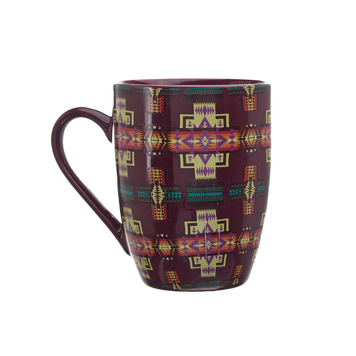 Rod's True Western Southwest Purple 12 oz Ceramic Latte Mug