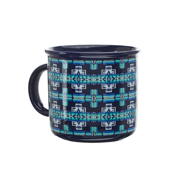 Rod's True Western Southwest Blue 13 oz Ceramic Mug