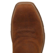 Twisted X Mens UltraLiteNano Toe Mocha Denim 11in Top Work Boot