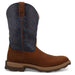 Twisted X Mens UltraLiteNano Toe Mocha Denim 11in Top Work Boot