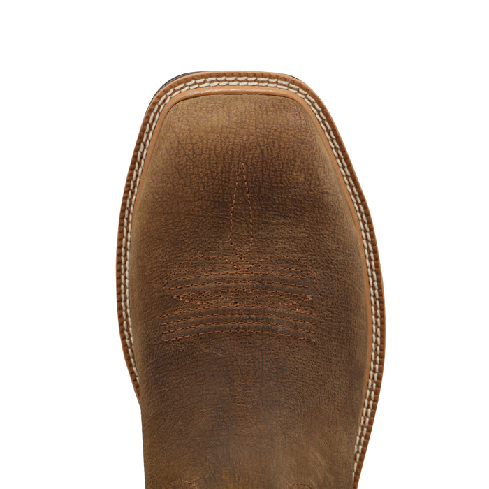 Twisted X Mens Ultralite 11in. Bison Brown Top Nano Square Toe Work Boot