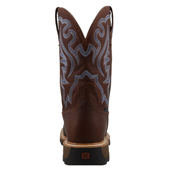 Twisted X Men's Ultralite11in Hickory Waterproof Nano Square Toe Work Boot