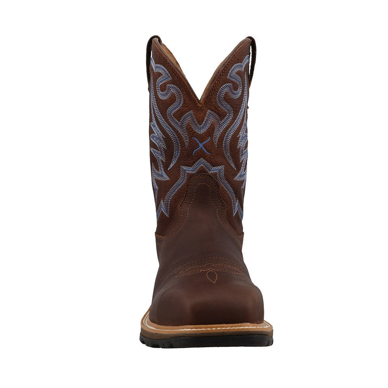 Twisted X Men's Ultralite11in Hickory Waterproof Nano Square Toe Work Boot