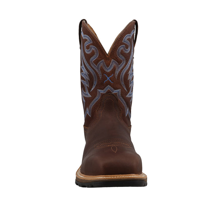 Twisted X Men's Ultralite11in Hickory Waterproof Nano Square Toe Work Boot