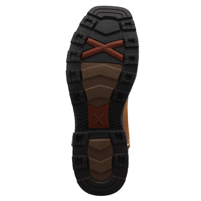 Twisted X Men's Ultralite11in Oiled Saddle Waterproof Nano Square Toe Work Boot