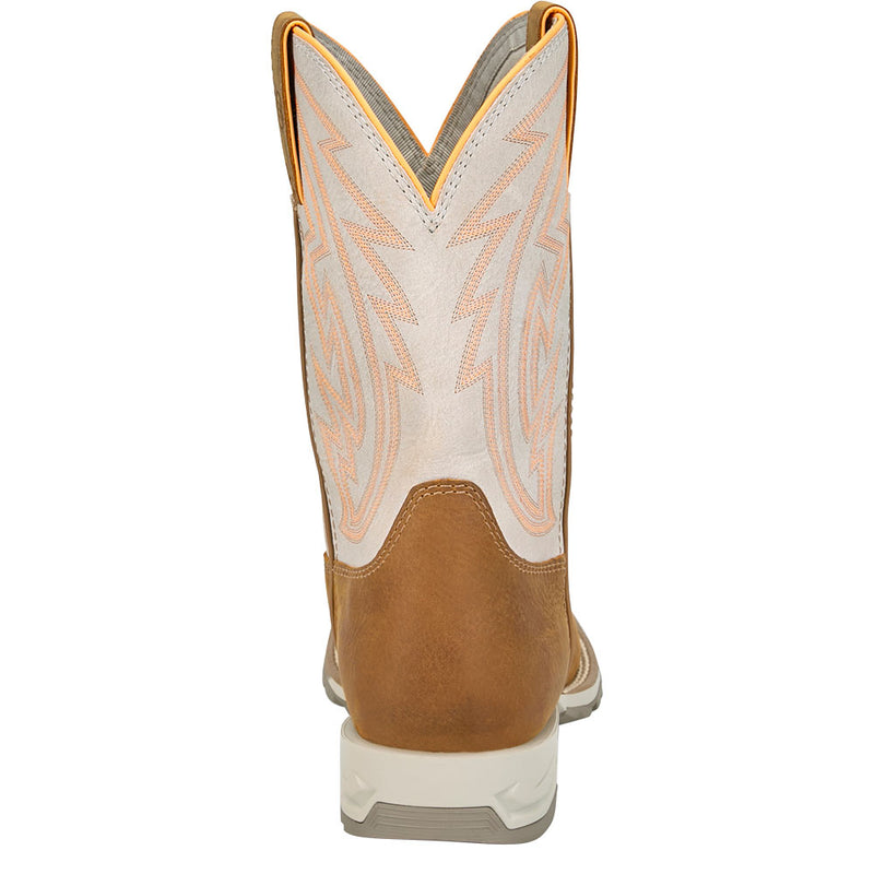 Justin Boot Company Men's Lytle Cognac 11in Waterproof Soft Square Toe Work Boot