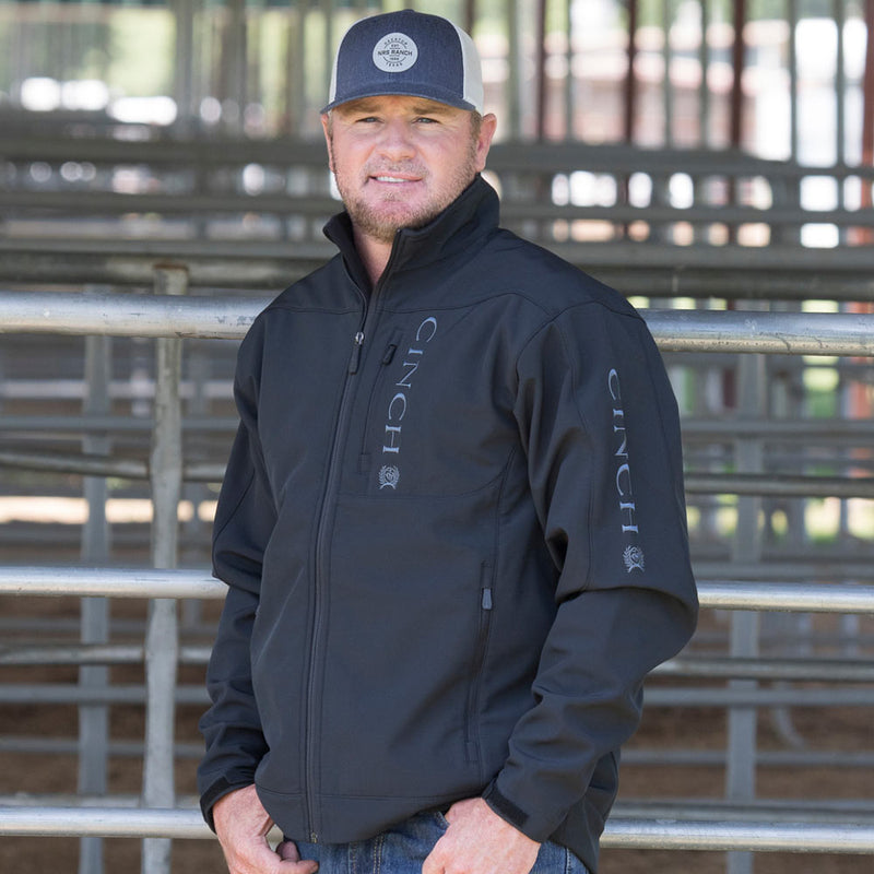 Cinch Men's Black Bonded Jacket