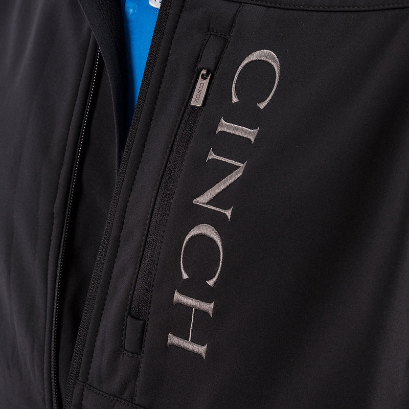 Cinch Men's Concealed Carry Black Bonded Jacket