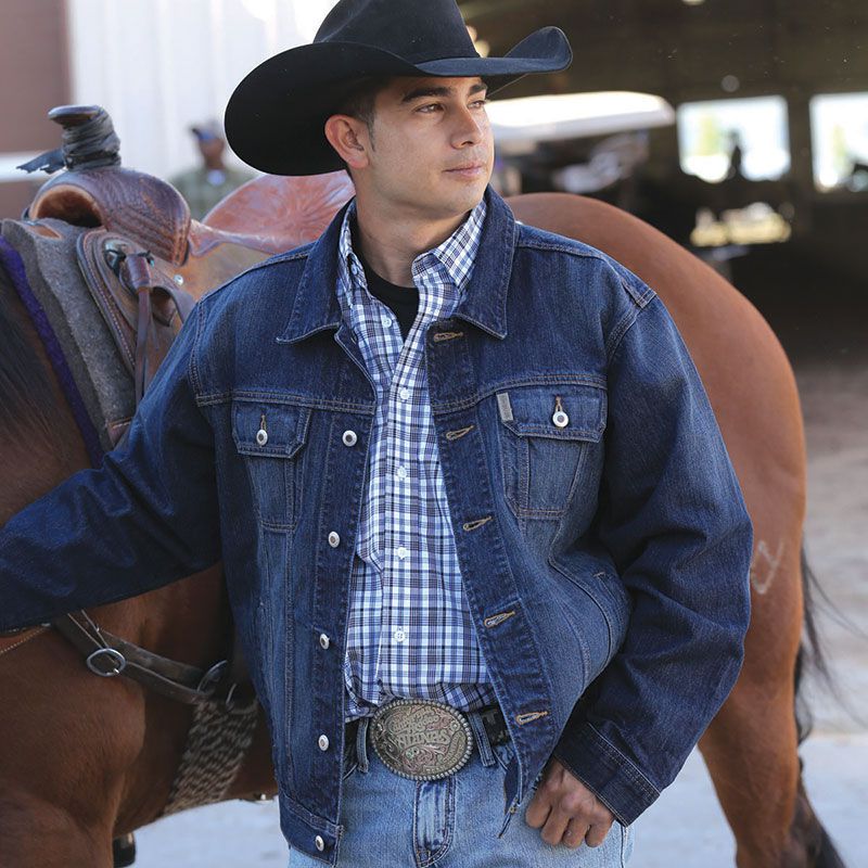 Cinch Men's Denim Buttondown Jacket