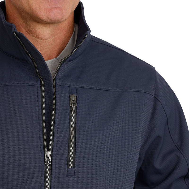 Cinch Men's Navy Bonded Jacket