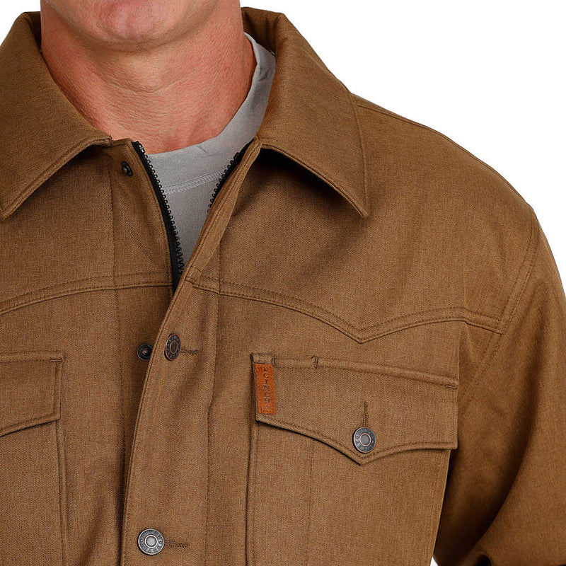 Cinch Men's Brown Bonded Chore Jacket