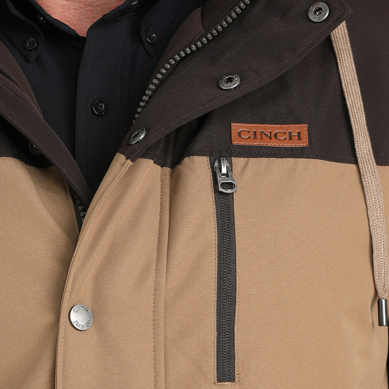 Cinch Men's Brown Canvas Barn Jacket