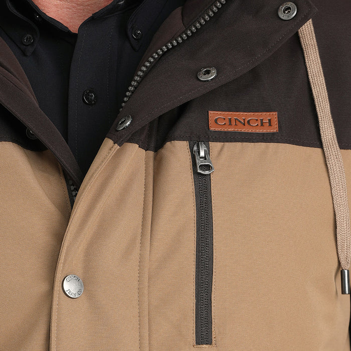 Cinch Men's Brown Canvas Barn Jacket