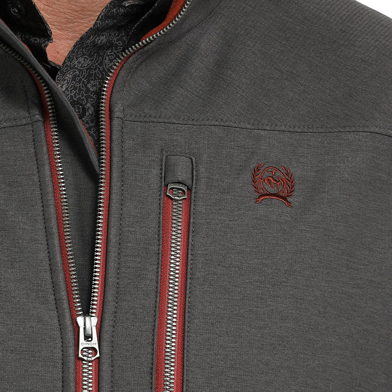 Cinch Men's Charcoal Bonded Jacket