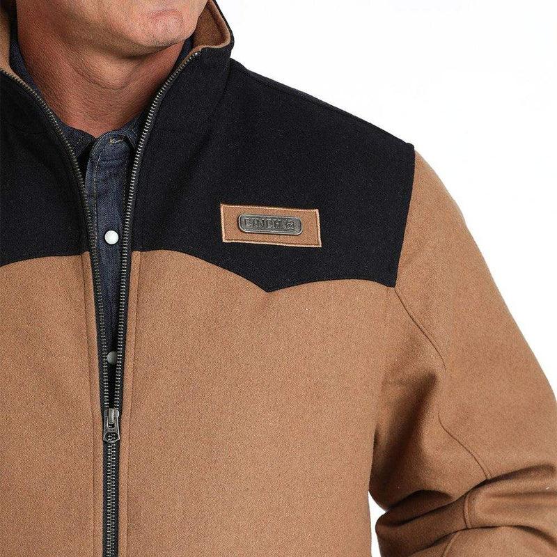 Cinch Men's Brown Western Yoke Jacket