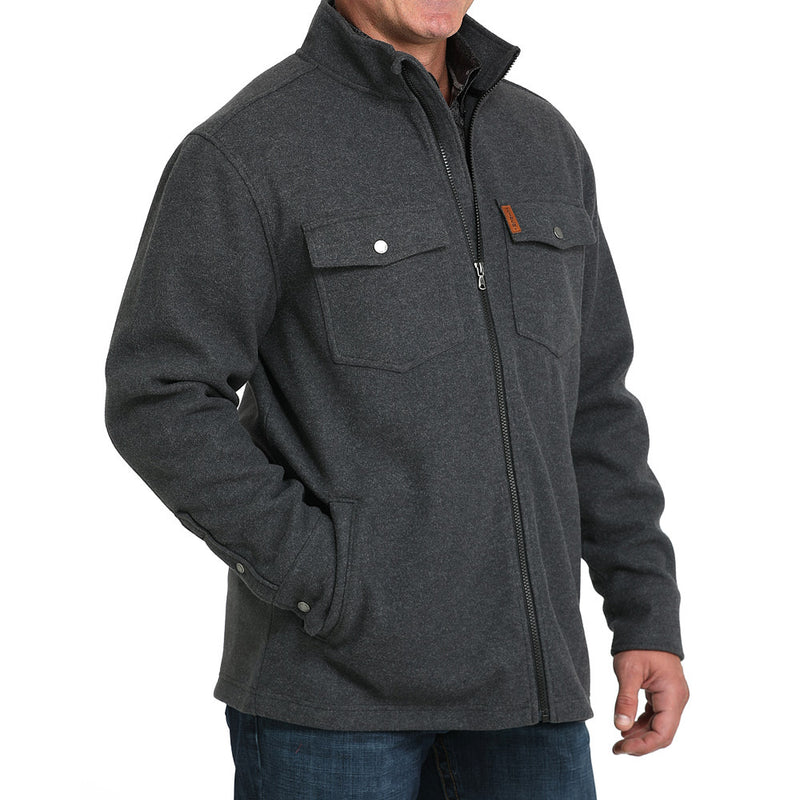 Cinch Charcoal Men's Shirt Jacket