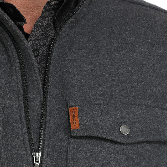 Cinch Men's Charcoal Shirt Jacket