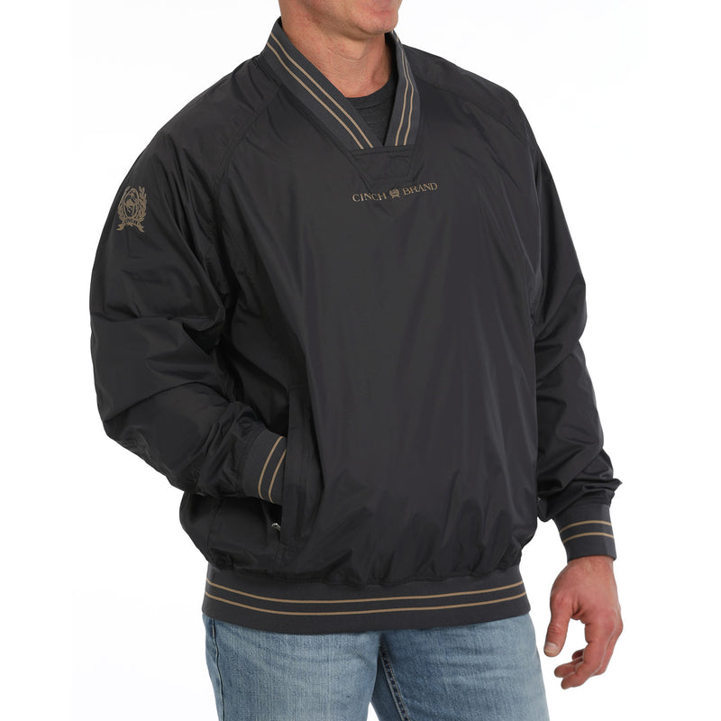 Cinch Men's Charcoal Wind Shirt Pullover