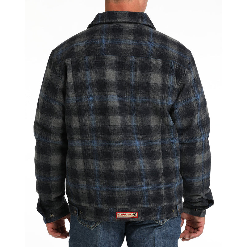 Cinch Men's Plaid Twill Jacket