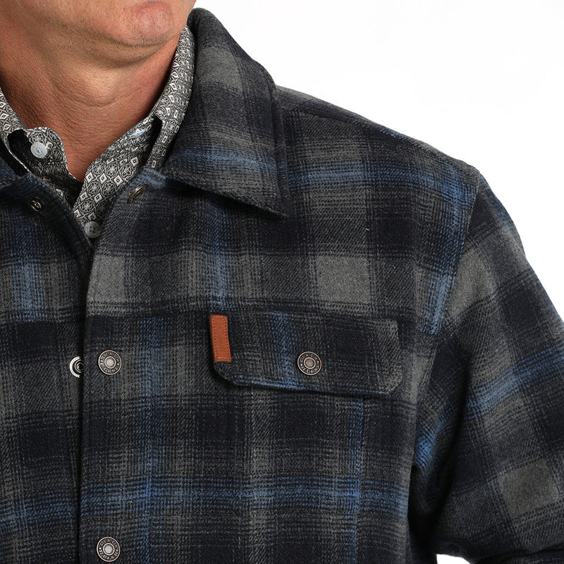 Cinch Men's Plaid Twill Jacket