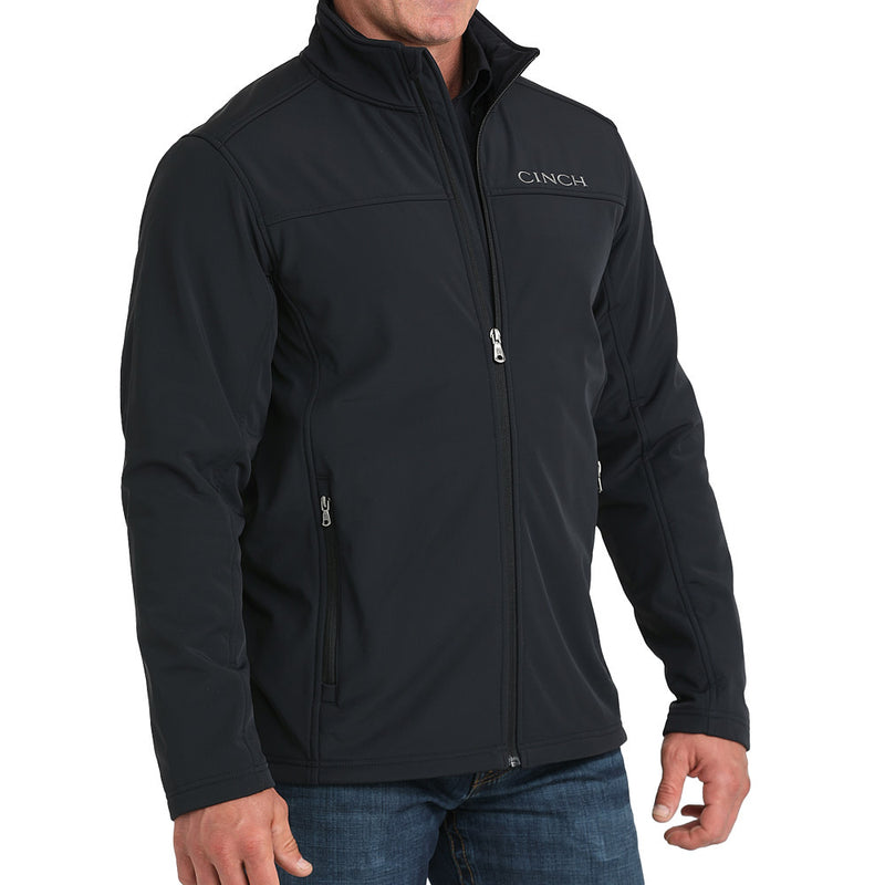 Cinch Men's Ripstop Black Jacket