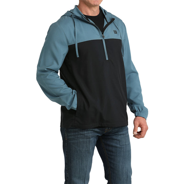 Cinch Men's Black & Blue Pullover Hoodie