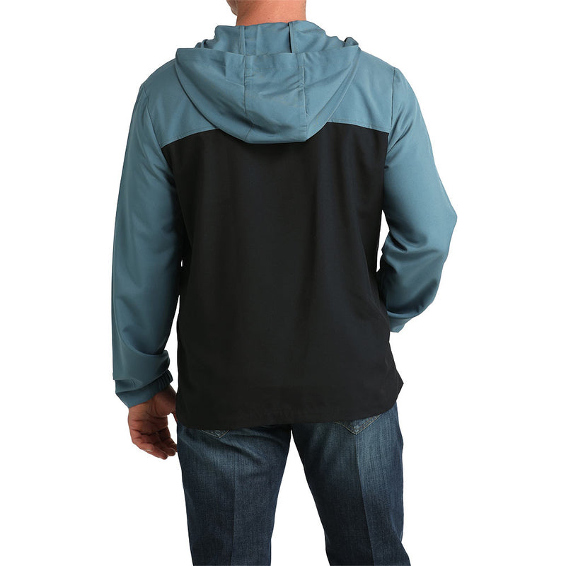 Cinch Men's Black & Blue Pullover Hoodie