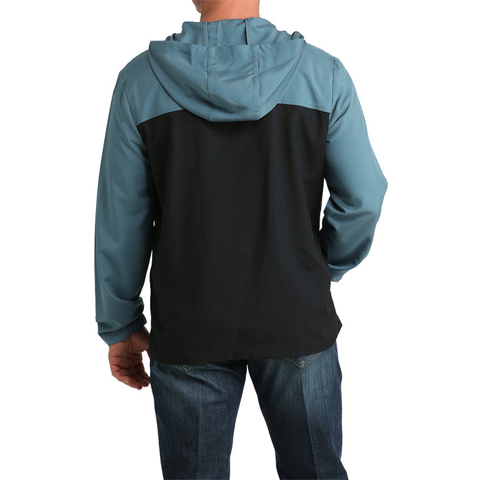Cinch Men's Black & Blue Pullover Hoodie