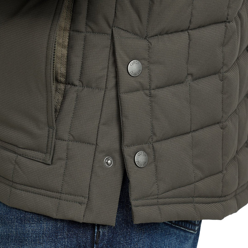Cinch Men's Green Quilted Barn Coat