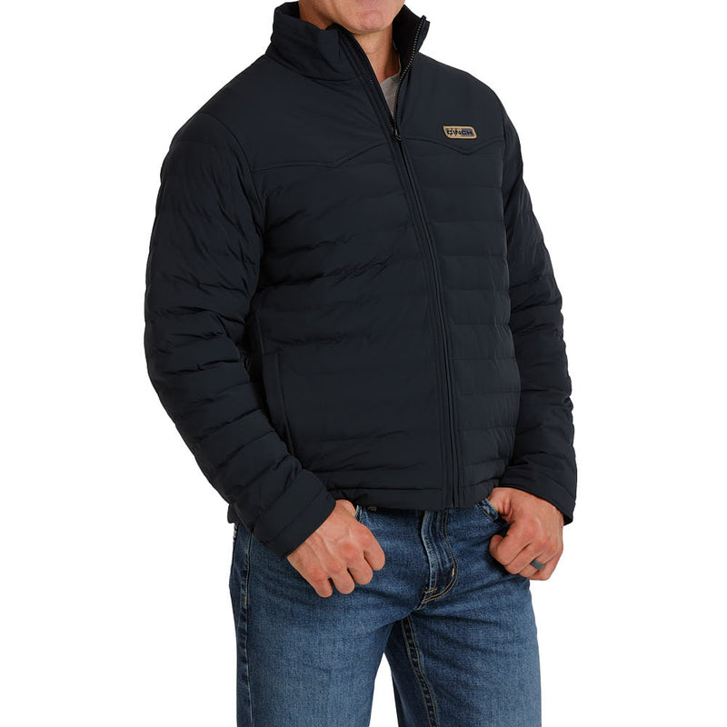Cinch Men's Black Quilted Jacket