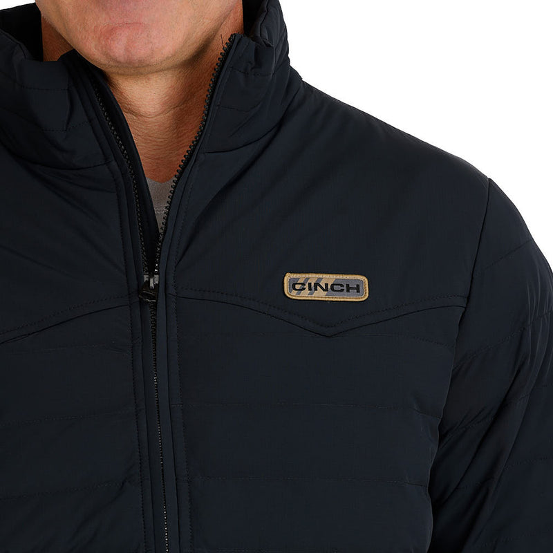 Cinch Men's Black Quilted Jacket