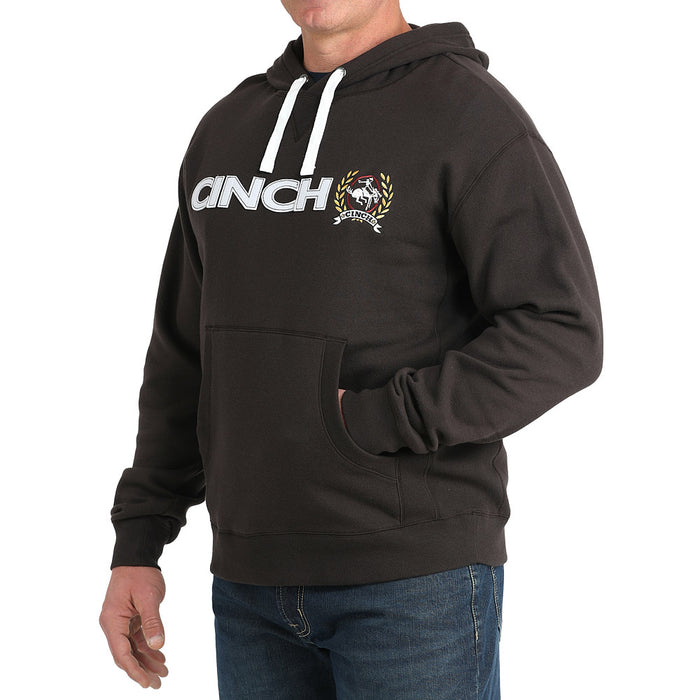 Cinch Men's Classic Brown Logo Hoodie
