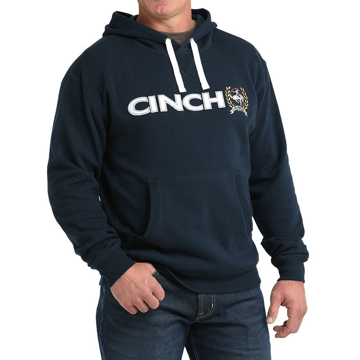Cinch Men's Original Logo Navy Hoodie