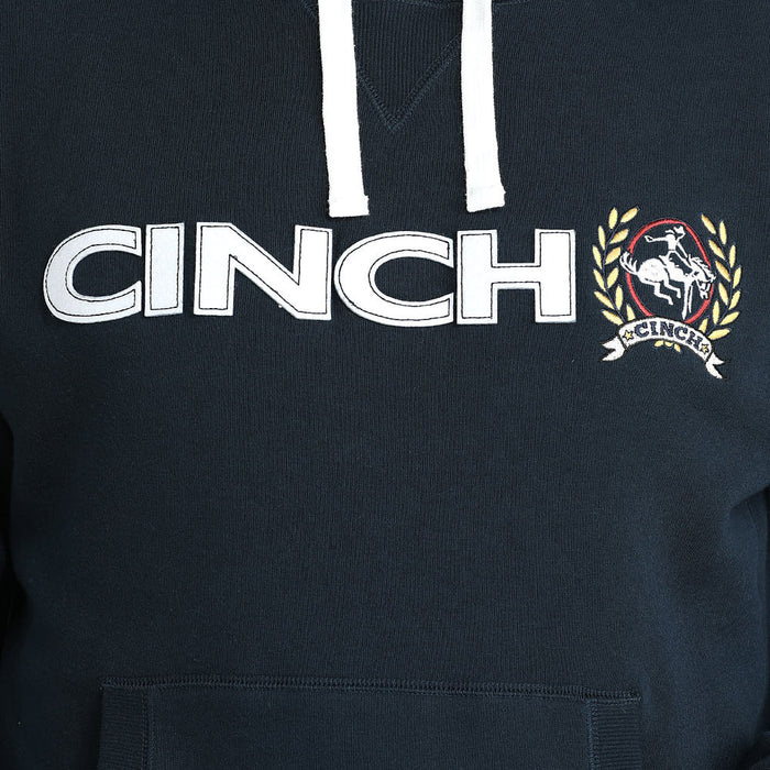 Cinch Men's Original Logo Navy Hoodie