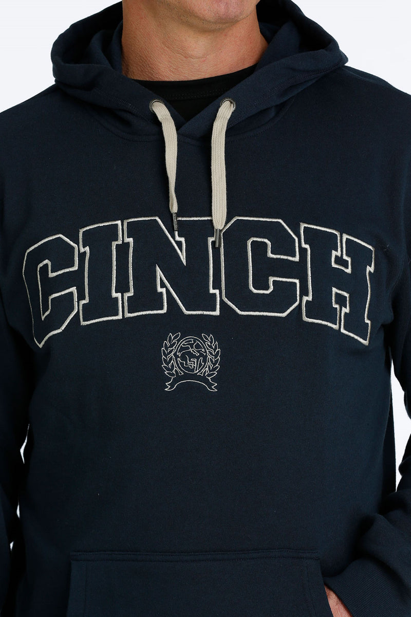 Cinch Men's Navy Pullover Hoodie
