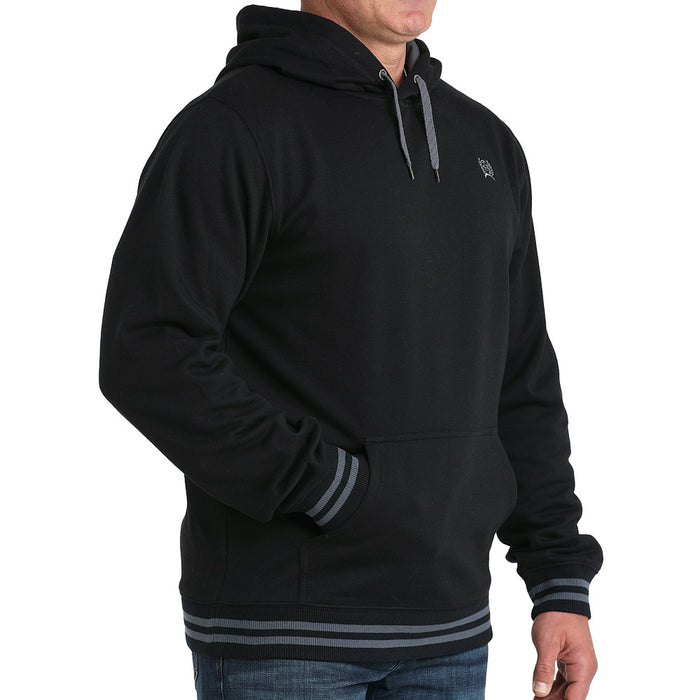 Cinch Men's Black Essentials Logo Hoodie