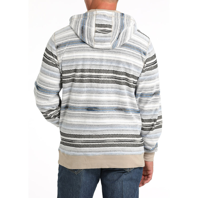 Cinch Men's French Terry Striped Hoodie