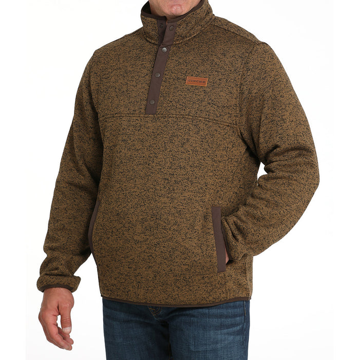 Cinch Men's Snap Khaki Pull Over