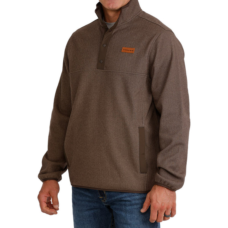 Cinch Men's Brown Pullover
