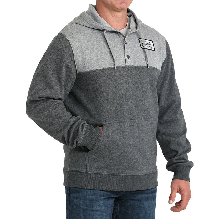 Cinch Men's Charcoal Pull Over Hoodie